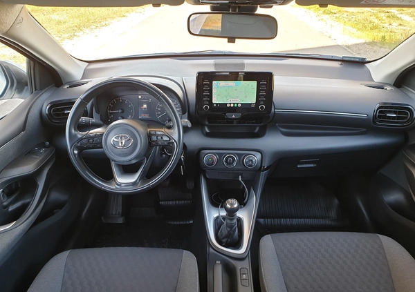 Toyota Yaris cena 62500 przebieg: 109000, rok produkcji 2021 z Złotoryja małe 352